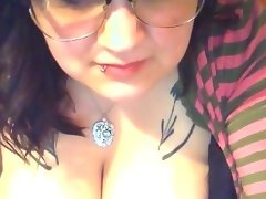 Drunk fat nerdy with big boobs showing